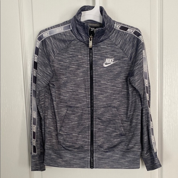 Nike Other - Nike Kids Gray Full-Zip Jacket